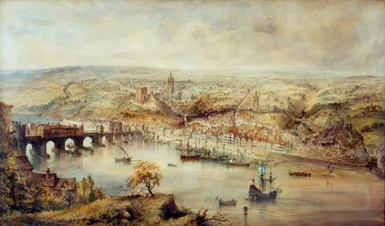 Newcastle upon Tyne zur Zeit von Königin Elizabeth